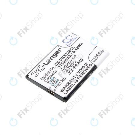 Batterie pour Panasonic KX-PRX110, 120, 150, 1750mAh, Li-Ion, 3.7V, KX-PRA10, HQ