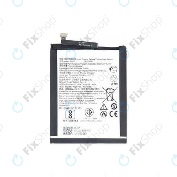 Lenovo K10 Plus, K5 Pro, K10 Note - Batterie BL297 4050mAh