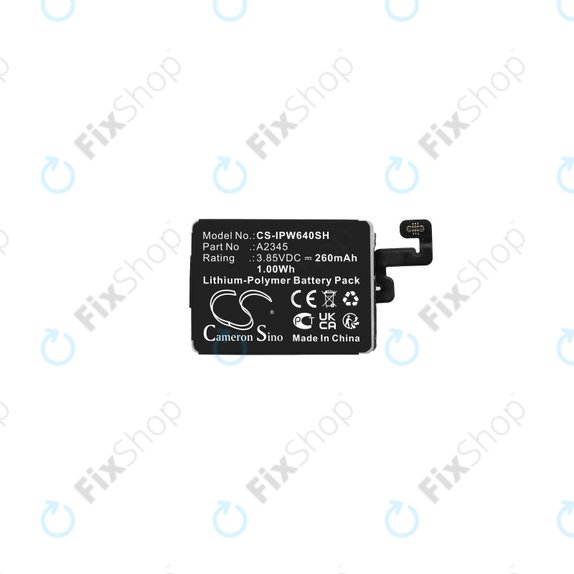 Apple Watch Series 6 40mm - Batterie A2345 260mAh HQ