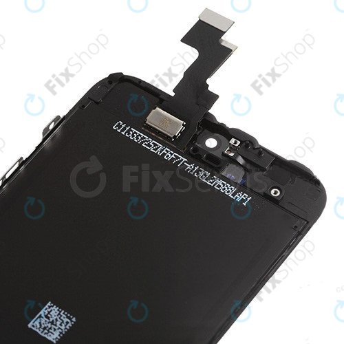 Écran pour iPhone 5S, SE, Black, Tactile avec cadre