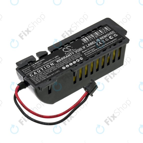 Batterie pour Mitsubishi Melservo MR-J3, 2000mAh, Li-MnO2, 3.6V, MR-J3BAT, HQ