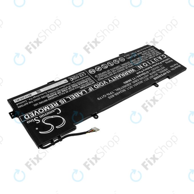 Batterie pour HP Spectre X360 15, 6750mAh, Li-Pol, 11.55V, KB06XL, HQ