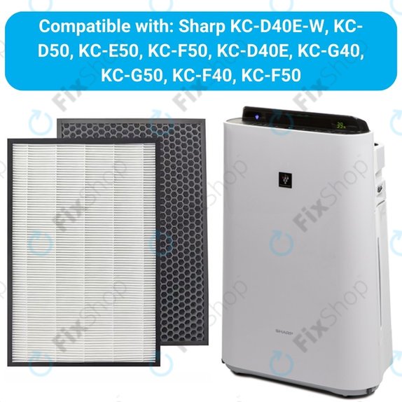 Sharp KC-series - Filtre HEPA (Charbon actif)
