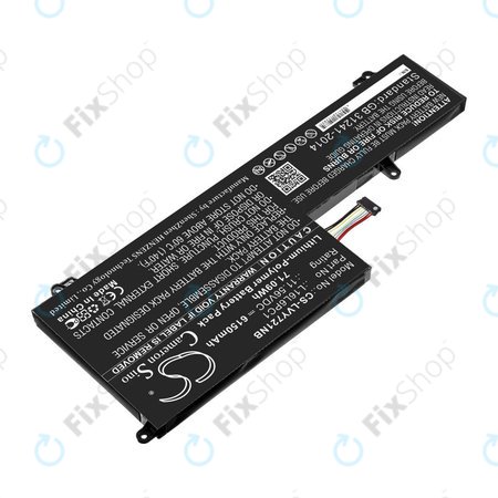 Batterie pour Lenovo Yoga 720-15, 6150mAh, Li-Pol, 11.56V, L16L6PC1, HQ