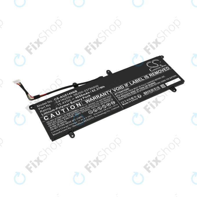 Batterie pour Asus ZenBook DUO 14, 4050mAh, Li-Pol, 15.4V, C41N2004, HQ