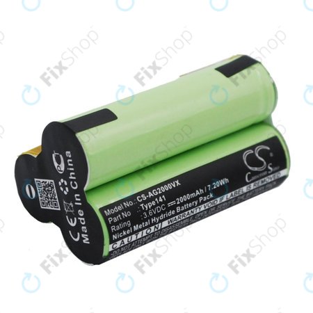 AEG Electrolux Junior 2.0 - Batterie Type141 Ni-MH 3.6V 2000mAh HQ