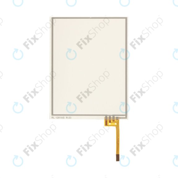 Vitre tactile inférieure avec adhésif pour Nintendo DS