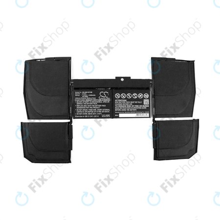 Apple MacBook 12" Retina A1534 (Début 2015 - Mi 2017) - Batterie A1527, A1705 5200mAh HQ