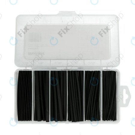 Kit de gaines thermorétractables (Noir) - 170pcs