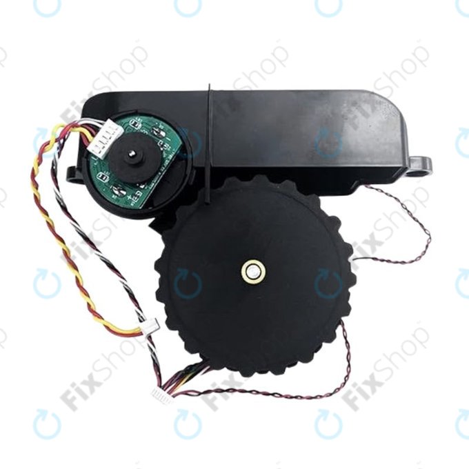 Xiaomi Mi Robot Vacuum Mop Pro (P), Viomi V2 Pro, V3 - Roue avec moteur (droite) (Noir)