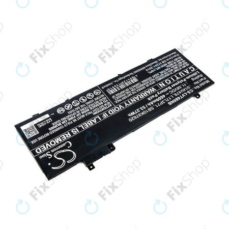 Batterie pour Lenovo ThinkPad T480S, 4600mAh, Li-Pol, 11.58V, 01AV478, HQ