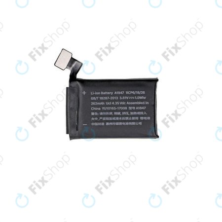 Apple Watch 3 38 mm - Batterie (version GPS) 262 mAh Refurbished
