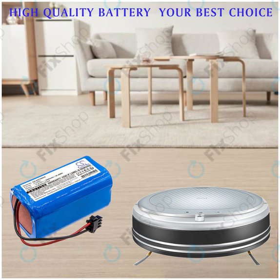 Batterie pour Eufy Robovac 11, Haier TAB T550, Haier TAB560, 2600mAh, Li-ion, 14.8V, FL2600, HQ