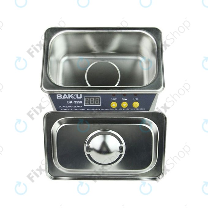 Baku BK-3550 - Nettoyeur à ultrasons en acier inoxydable - 0,5 L
