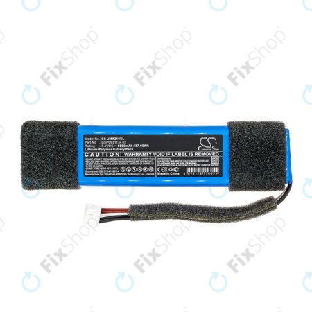 Batterie pour JBL Xtreme Splashproof, 5000mAh, Li-Pol, 7.4V, GSP0931134 02, HQ