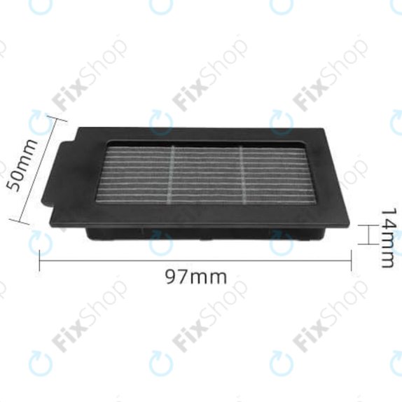 Filtre HEPA, 2 pièces pour Ecovacs Deebot T50 Omni, T50 Pro Omni, T50 Max, T50 Max Pro Omni