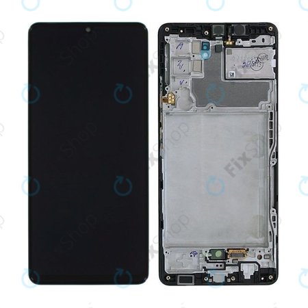 Samsung Galaxy A42 5G A426B - Écran LCD + Écran Tactile + Cadre (Prism Dot Noir) - GH82-24375A, GH82-24376A Genuine Service Pack