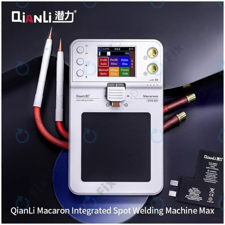 QianLi Macaron Max - Kit de soudeuse à points micro pour réparation de flex de batterie (iPhone 11 - 14 Pro Max)