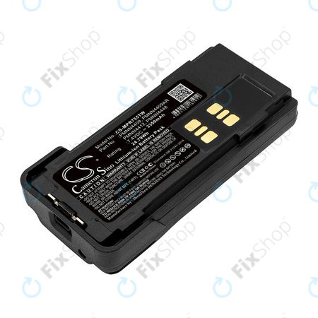 Batterie pour Motorola DP2600, 4000, 4600, 4800, XPR3000, XPR3300, 3350mAh, Li-Ion, 7.4V, PMNN4409, HQ