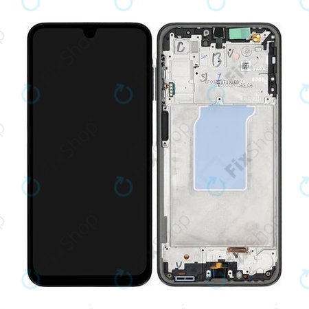 Samsung Galaxy A26 A266E - Écran LCD + Écran tactile + Cadre (Black) - GH82-37049A Genuine Service Pack