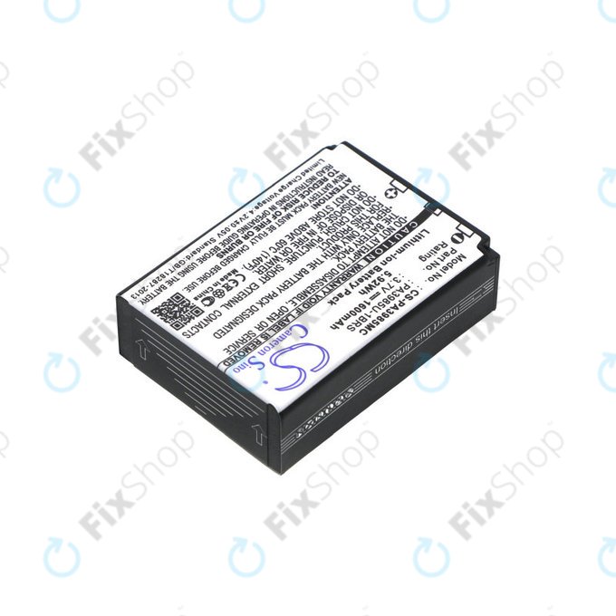 Batterie pour Toshiba Camileo X200, X400, 1600mAh, Li-Ion, 3.7V, PA3985, HQ