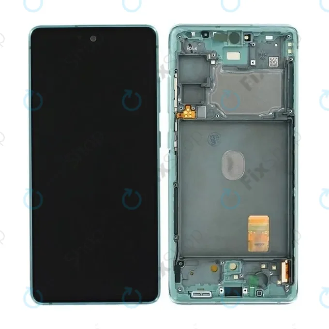 Samsung Galaxy S20 FE G780F - Écran LCD + Tactile + Cadre (Cloud Mint) - GH82-24220D, GH82-31328D, GH82-31329D, GH82-24219D, GH82-24214D, GH82-24215D Genuine Service Pack