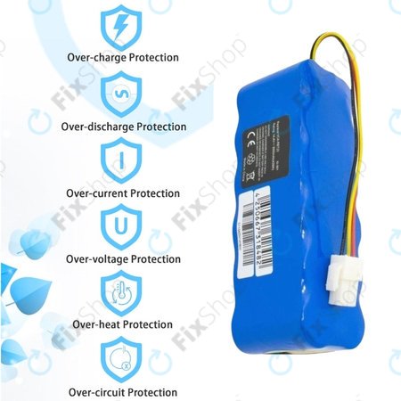 Samsung Navibot SR8840, SR8895, VCR8845 - Batterie VCA-RBT20 Ni-MH 14.4V 3000mAh