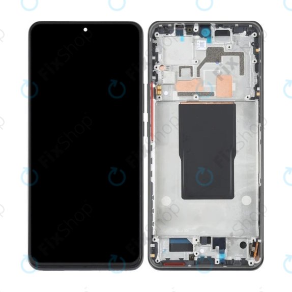 Xiaomi 12T Pro 22081212UG - Écran LCD + Ecran Tactile + Cadre (Black) OLED