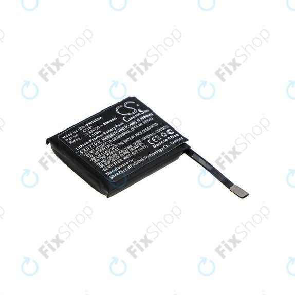 Batterie pour Apple Watch 5 44 mm, 290mAh, Li-Pol, 3.82 V, A2181, HQ