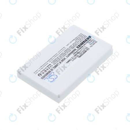 Batterie pour Cipherlab 8300-L, Metrologic MK5502, 750mAh, Li-Ion, 3.7V, BA-80S700, HQ