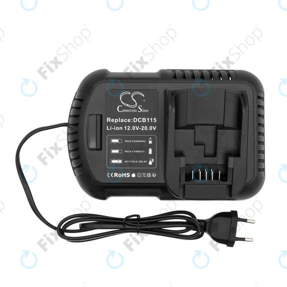 Chargeur pour DeWalt 12-20V, DCB115, HQ