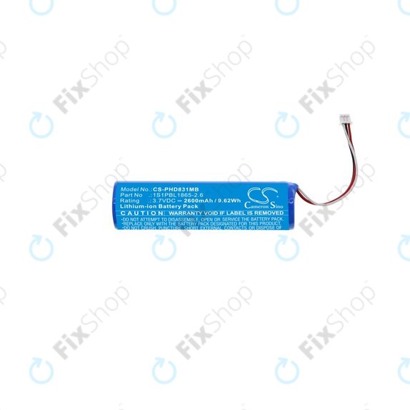 Philips Avent SCD831, SCD833, SCD835, SCD841 - Batterie 1S1PBL1865-2.6 2600mAh HQ