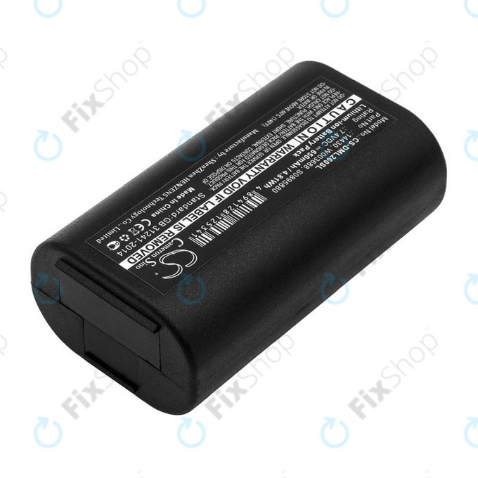 Batterie pour Dymo 260, 280, 650, 650mAh, Li-Ion, 7.4V, 14430, HQ