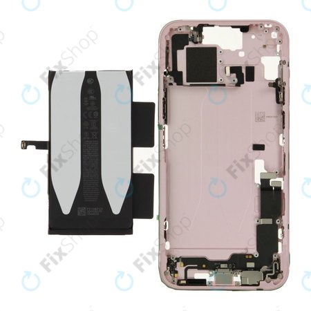 Cadre central avec batterie pour iPhone 15 Plus | Pink | ZD076-00675 | Genuine Apple