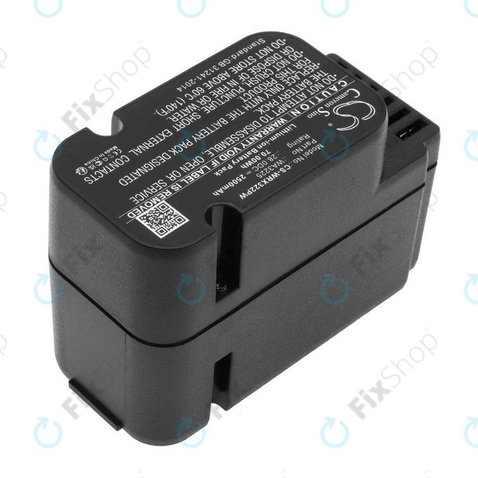 Batterie pour Worx Landroid WG790, WG796, L1500, L2000, 2500mAh, Li-Ion, 28V, WA3225, HQ