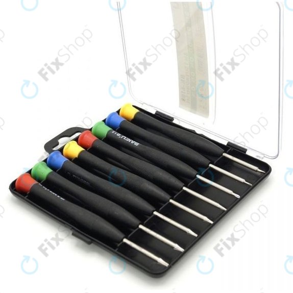 Baku BK-6108 - Jeu de tournevis pour téléphones, tablettes et ordinateurs portables (8 pièces)