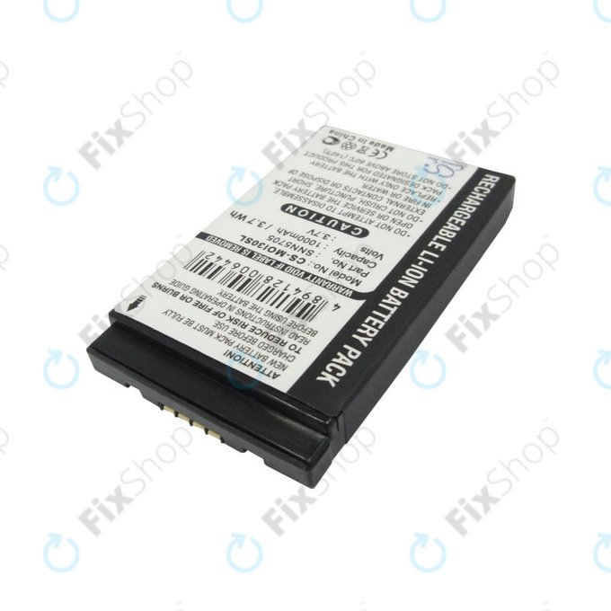 Batterie pour Motorola i930, i920, i95, 1000mAh, Li-Ion, 3.7V, SNN5705, HQ