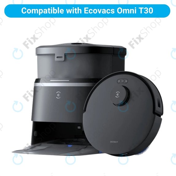 Kit de pièces de rechange pour Ecovacs Omni T30 (1x Brosse principale, 2x Filtre, 2x Brosse latérale)
