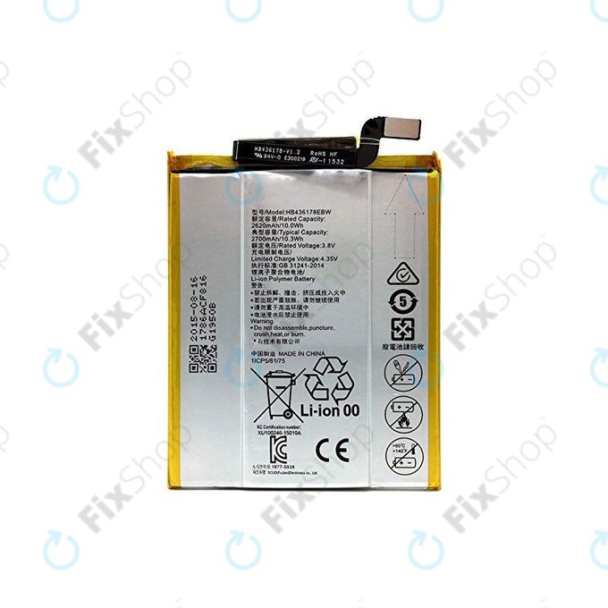 Huawei Mate S - Batterie HB436178EBW 2620mAh