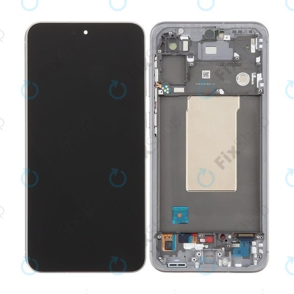Samsung Galaxy A56 A566E - Écran LCD + Écran tactile + Cadre (Awesome Lightgray) TFT