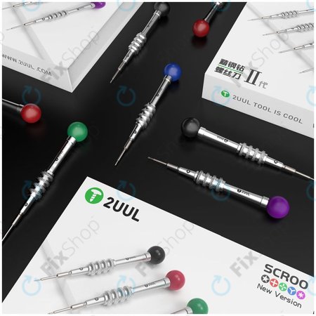 2UUL Scroo - Jeu de tournevis Lollipop 5 en 1 (nouvelle version)