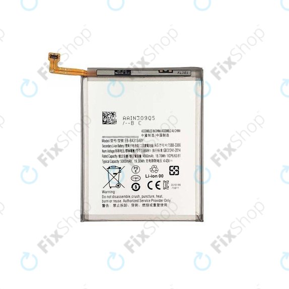 Samsung Galaxy A22 A225F, A31 A315F, A32 4G A325F - Batterie 5000mAh EB-BA315ABY
