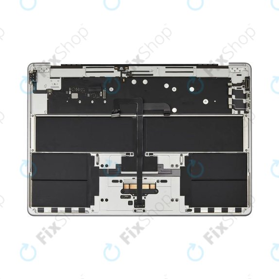 Cadre supérieur clavier pour MacBook Air 15", A3114 (2024), avec clavier US et batterie, Silver, 661-40267, Genuine Apple
