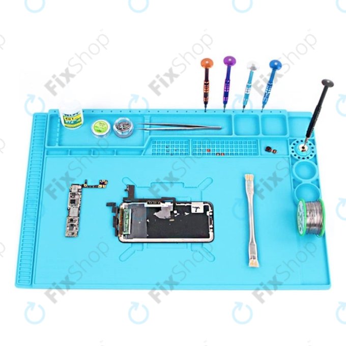 Sunshine SS-004E - ESD Tapis en Silicone Antistatique Résistant à la Chaleur - 45 x 30cm