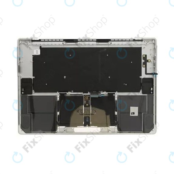Cadre supérieur clavier pour MacBook Pro 16" A2780 (2023), avec clavier US et batterie, Silver, 661-32190, Genuine Apple