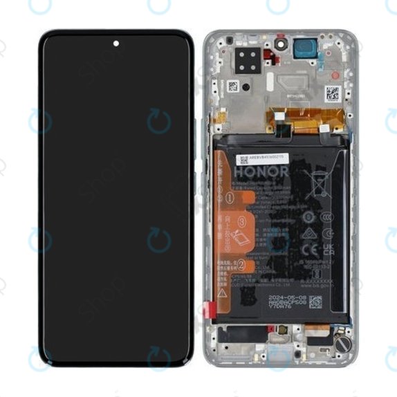 Honor 200 - Écran LCD + Écran tactile + Cadre + Batterie (Emerald Green) - 0235AKHW Genuine Service Pack