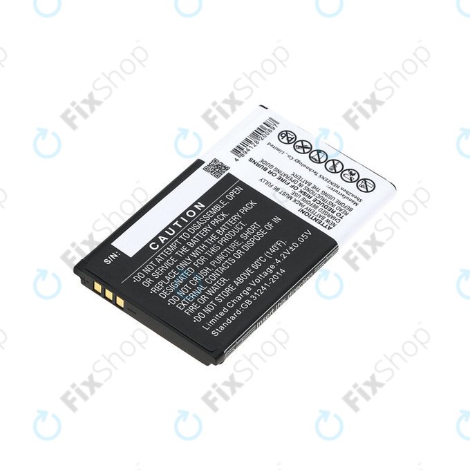 Batterie pour Doro Primo 368, 1000mAh, Li-Ion, 3.7V, RCBNTC05, HQ