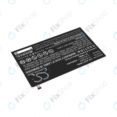 Batterie pour Vodafone Tab Prime 7, 5500mAh, Li-Pol, 3.85V, TLP058B2, HQ