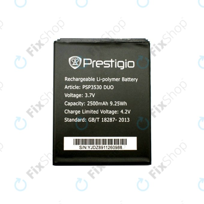 Prestigio MY, D3 - Batterie 2500 mAh
