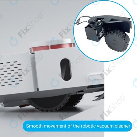 Roidmi EVE Plus - Roue avec moteur (gauche) (Noir)